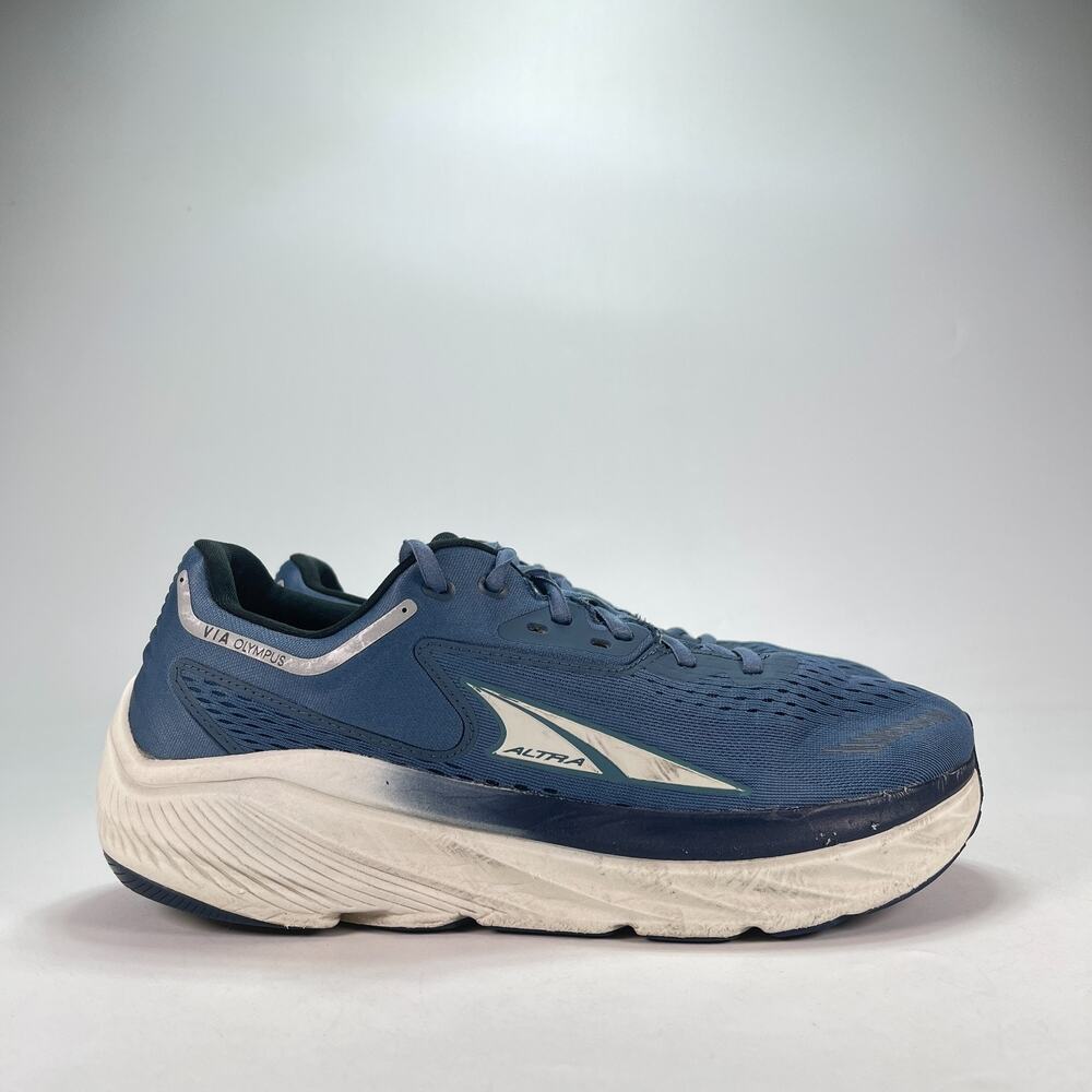 Altra Via Olympus Mineral Blue Lace Up Road Running Shoes AL0A82BW419 Mens Sz 11